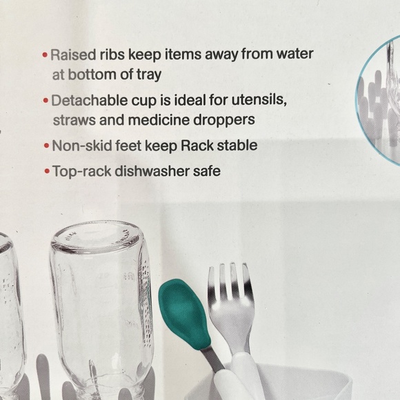 Tot Bottle Drying Rack, Gray - New in Box - Picture 6 of 7